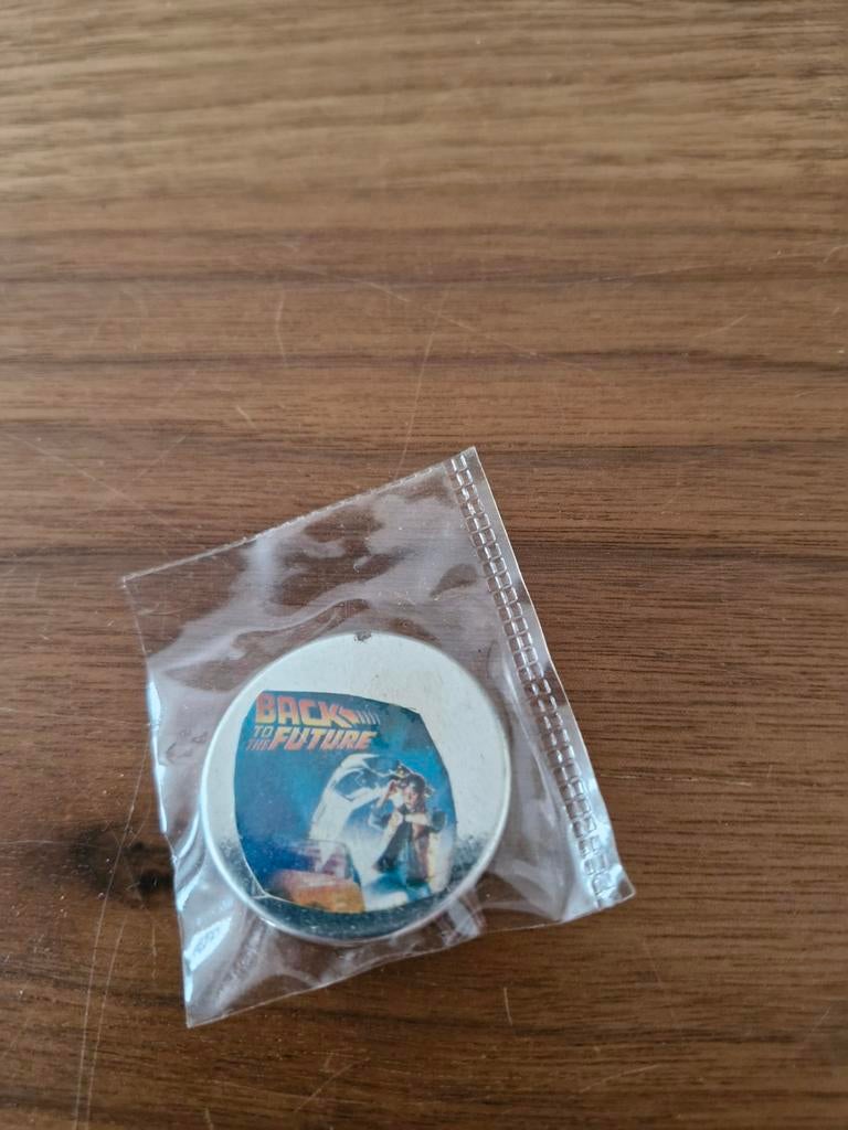 355 Back to the Future Film Button, Ophalen of Verzenden