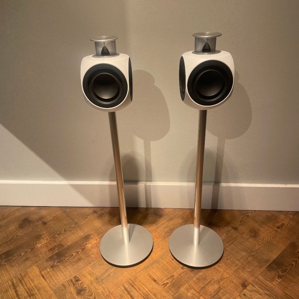 Bang & Olufsen Beolab 3 Inclusief Floorstand., 150 watt of meer, Stereo speakers, Bang & Olufsen, Ophalen of Verzenden