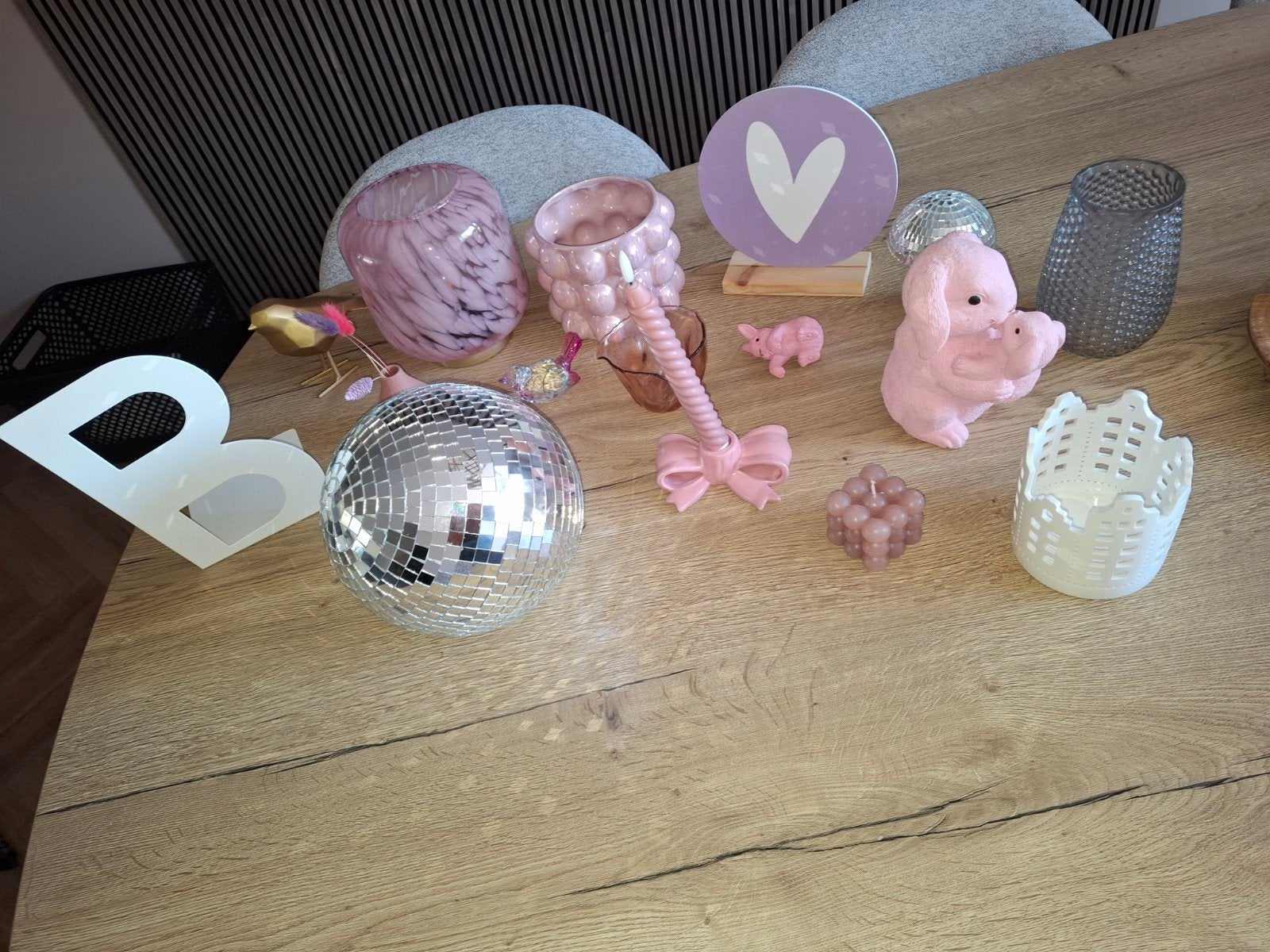 Diverse woonaccessoires voor meidenkamer, Ophalen, Roze, Zo goed als nieuw, Modern