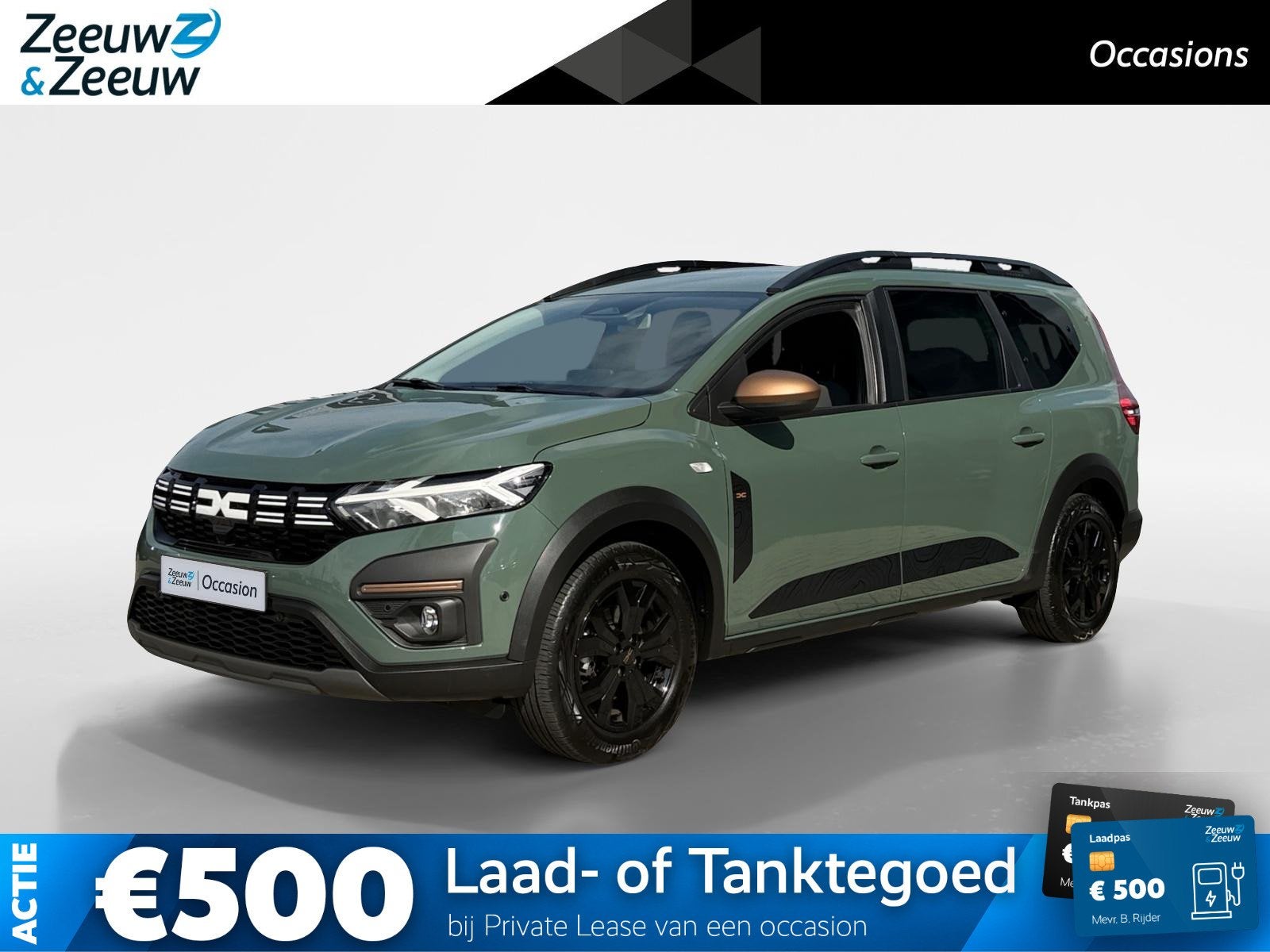 Dacia Jogger 1.6 Hybrid 140 Extreme 7p. | BTW Voertuig | App, Auto's, 12 maanden, Gebruikt, 4 cilinders, 7 stoelen