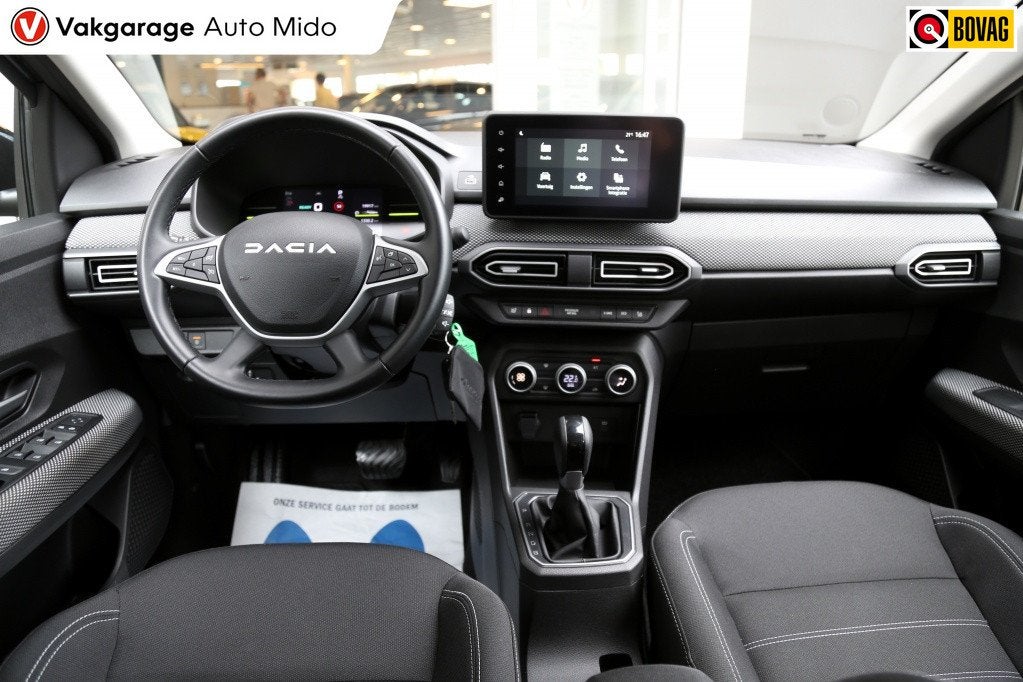 Dacia Jogger 1.6 Hybride Automaat 140 Extreme 7-persoons | A, Auto's, Dacia, 730 kg, Gebruikt, 4 cilinders, 7 stoelen