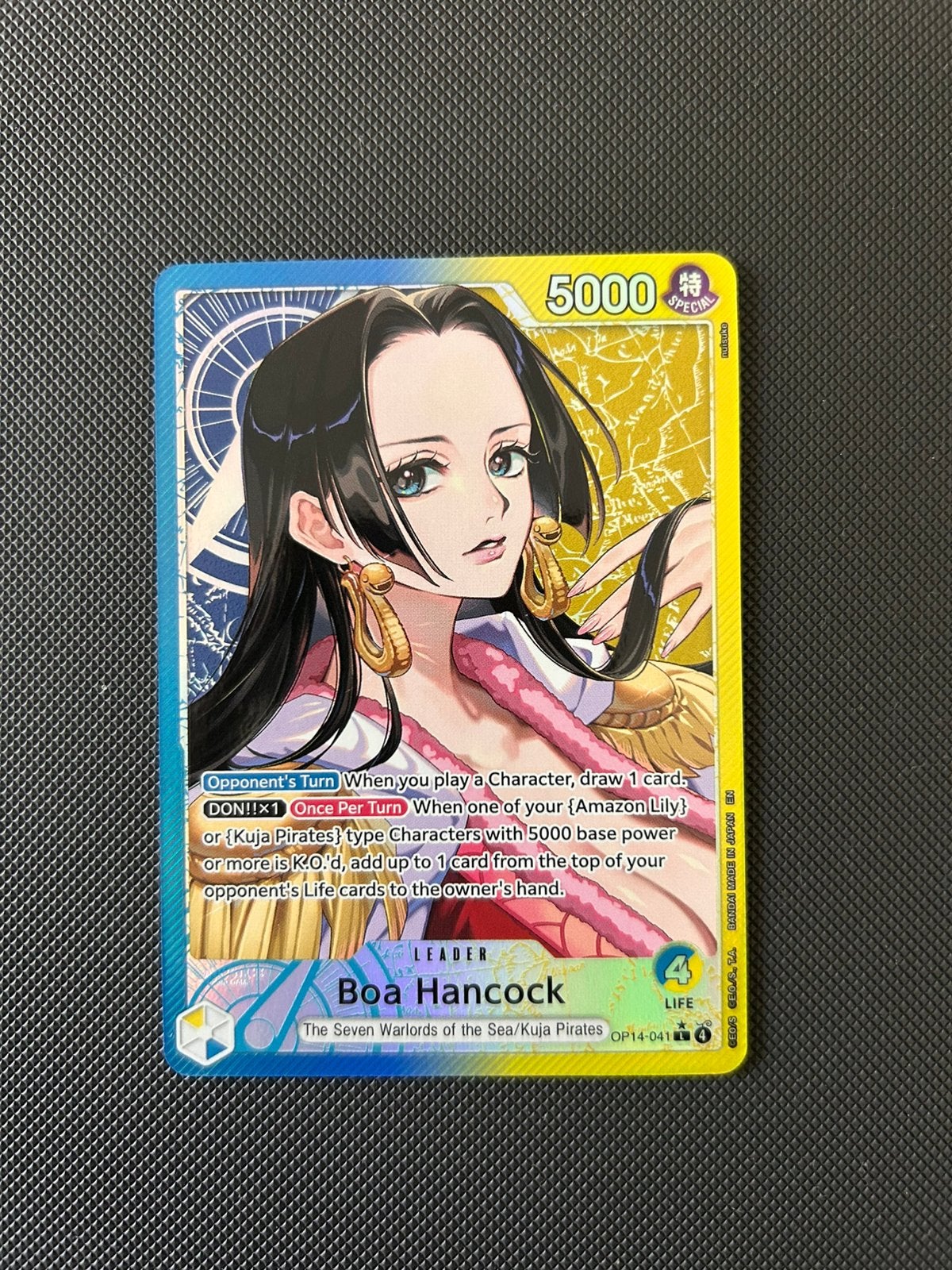 Boa Hancock OP14-041. One piece, Ophalen of Verzenden, Zo goed als nieuw, Losse kaart