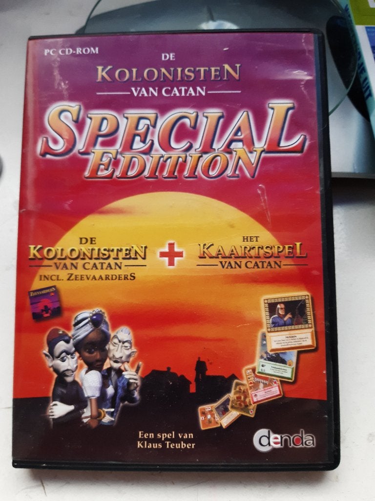 cd-rom de kolonisten van Catan (Z216-73), Puzzel en Educatief, 1 speler, Ophalen of Verzenden, Zo goed als nieuw