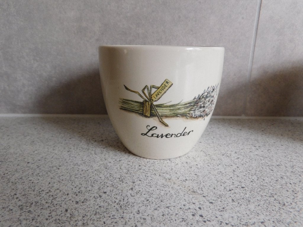 Thee Kom Lavendel JET by ter Steege, Keramiek, Landelijk/Boerenbont, Ophalen of Verzenden, Zo goed als nieuw