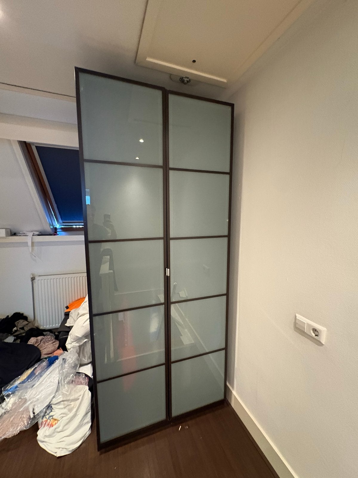 Kledingkast 3-delig - Hoek of recht te plaatsen, Huis en Inrichting, Ophalen, Gebruikt, 200 cm of meer, 150 tot 200 cm