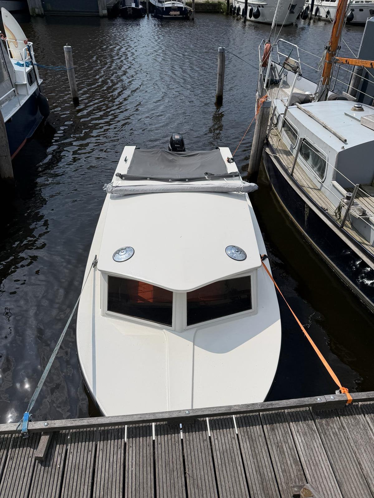 Te koop kajuitboot, Kajuitboot, Ophalen, Zo goed als nieuw