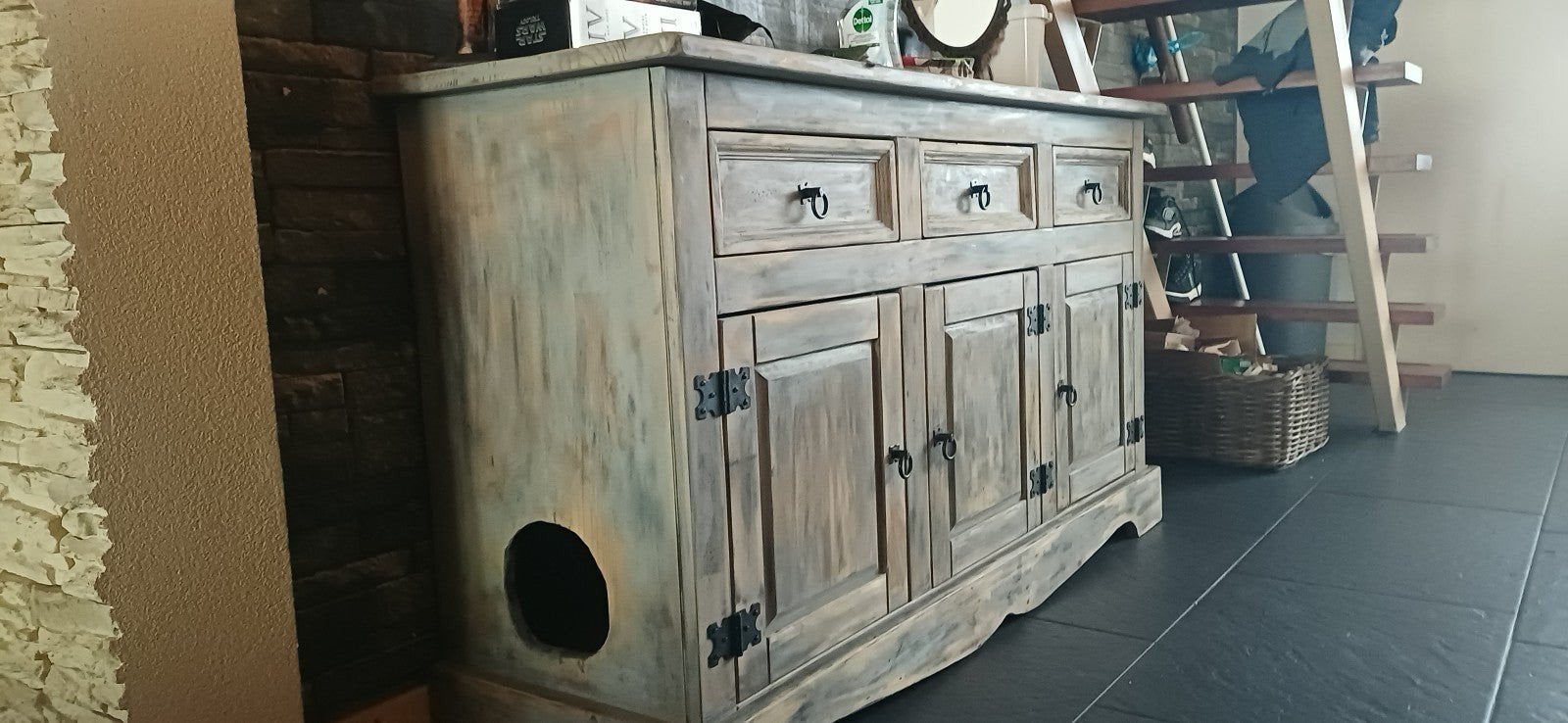 leuke kast voor kattenbakken ect, Ophalen