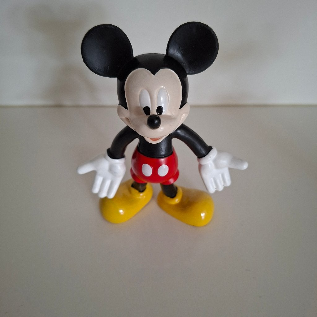 Disney figuren Micky en Donald, Verzamelen, Ophalen, Overige figuren, Zo goed als nieuw, Beeldje of Figuurtje