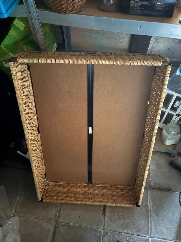 IKEA Rieten Onderbed Opbergbakken – Set van 2 (€15 per stuk), Ophalen, Minder dan 50 cm, Gebruikt, 50 tot 100 cm
