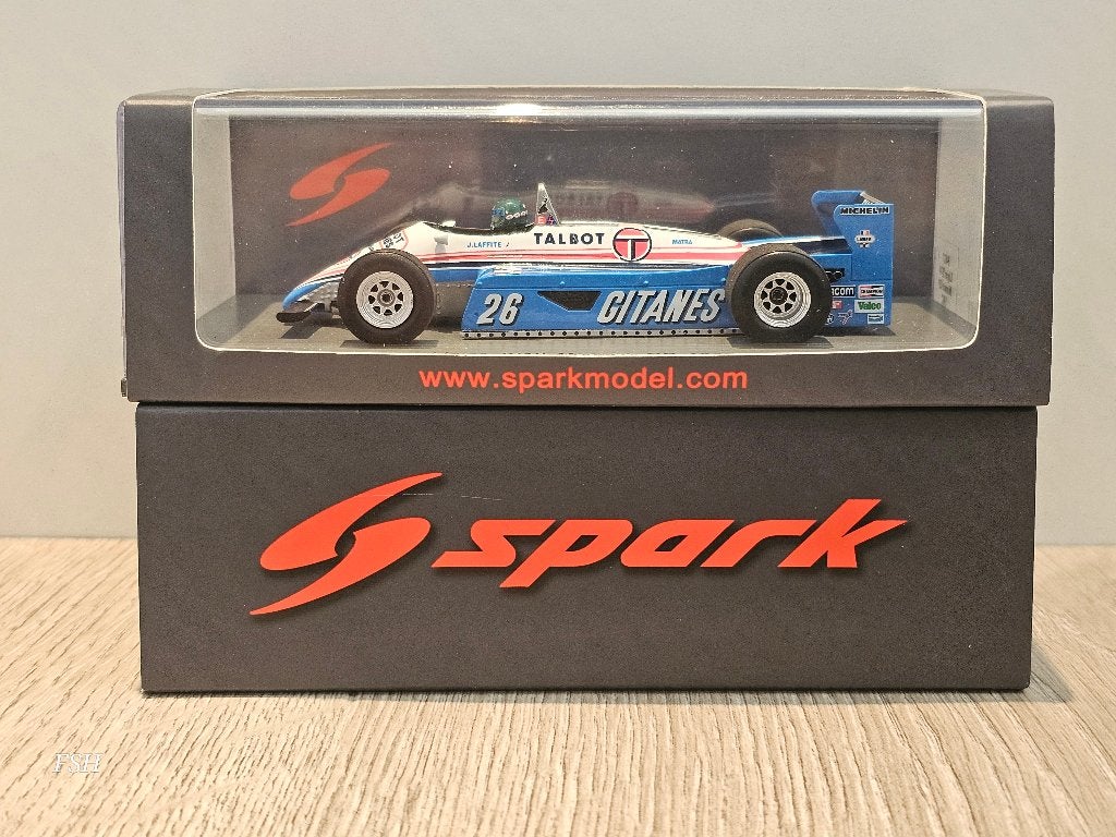 Ligier JS19, Jacques Laffite # 26, GP Monaco '82. NIEUWSTAAT, Hobby en Vrije tijd, Modelauto's | 1:43, Ophalen of Verzenden, Nieuw