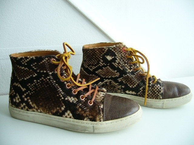 Fred de la Bretoniere sneakers mt 37 nog nieuw in doos, Bruin, Nieuw, Ophalen of Verzenden, Sneakers of Gympen