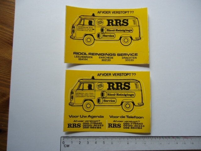 sticker Jaren 70 VW BUS autobus oldtimer t1 t2 t3 camper, Verzenden, Zo goed als nieuw, Auto of Motor