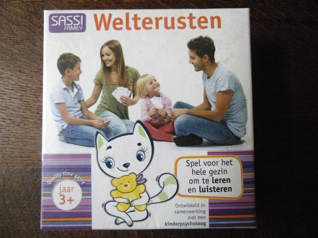 Welterusten Spel van Sassi Family, Vijf spelers of meer, Ophalen of Verzenden, Nieuw, Sassi Family
