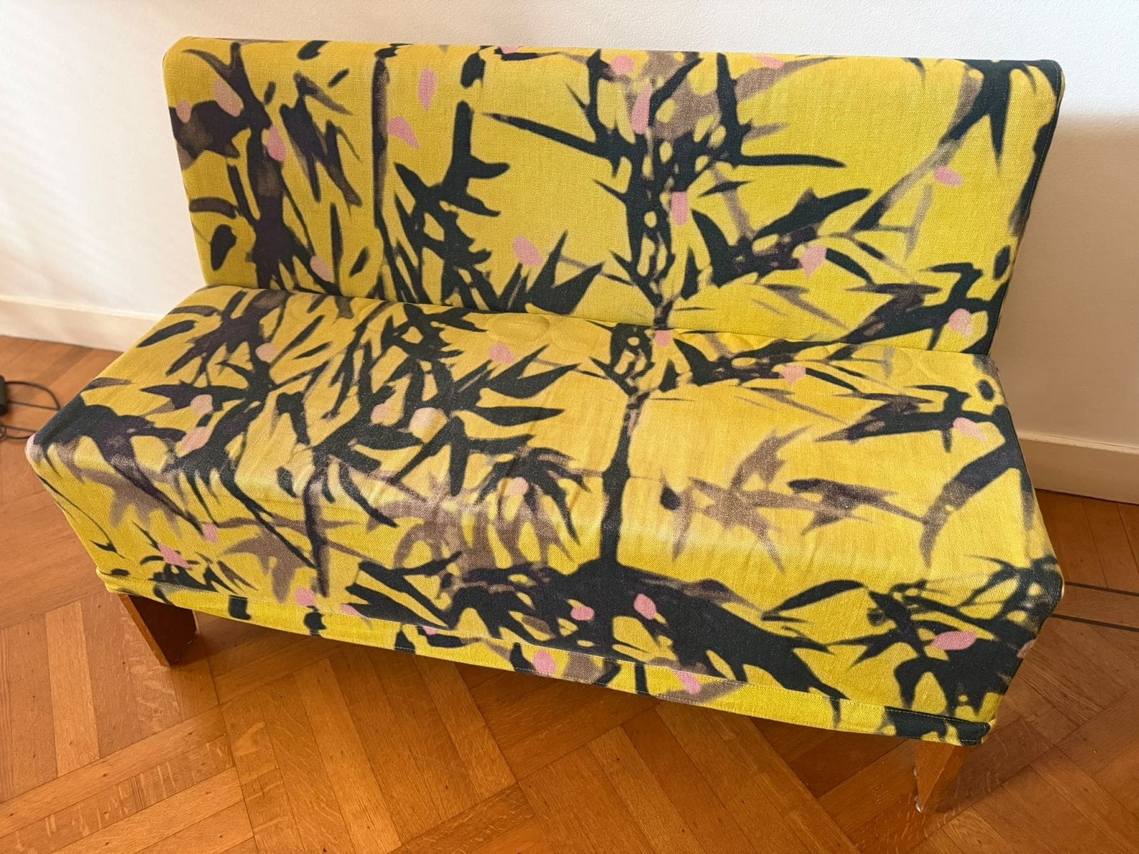 Piet Hein Eek Missy Bench /Jufferbankje,uniek vintage design, Ophalen, Gebruikt, Minder dan 75 cm, Tweepersoons