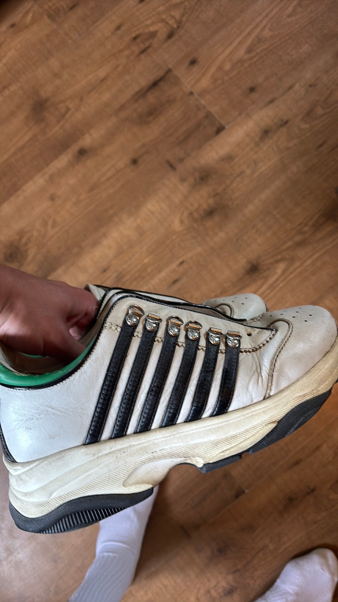 Dsquared schoenen, 44, Kleding | Heren, Verzenden, Zo goed als nieuw, Wit
