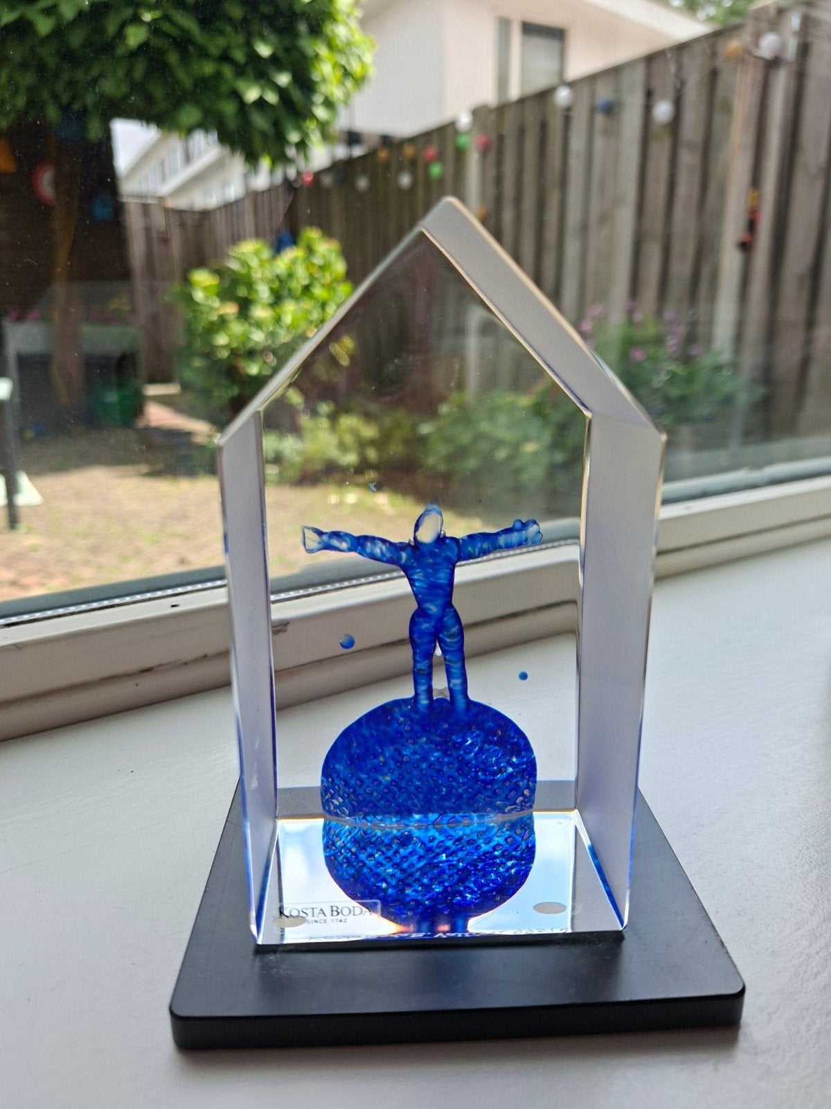 Kosta Boda design glazen beeld/kunstwerk, Verzenden