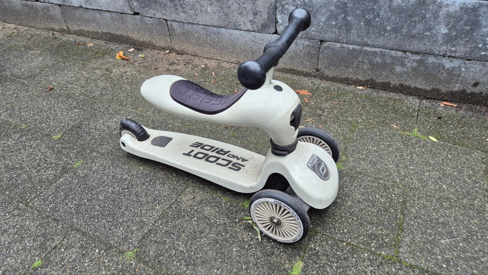 Scoot and Ride Highwaykick 1 - 2-in-1 Step/Loopfiets, Ophalen, Gebruikt, Gewone step, Scoot and Ride