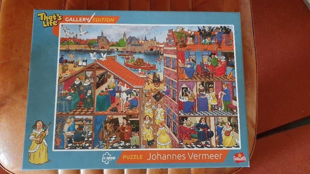 That's Life Gallery Edition Johannes Vermeer, Ophalen of Verzenden, 500 t/m 1500 stukjes, Zo goed als nieuw, Legpuzzel
