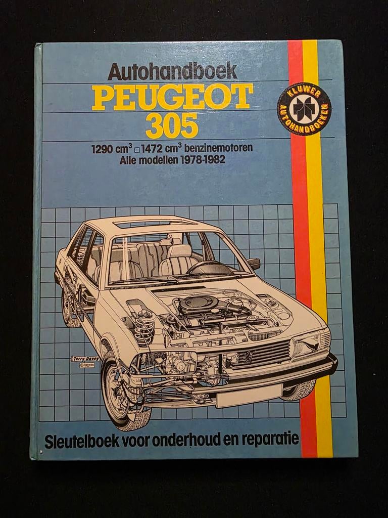 Peugeot 305 Handboek 1978-1982 Nederlandstalig, Auto diversen, Handleidingen en Instructieboekjes, Ophalen of Verzenden