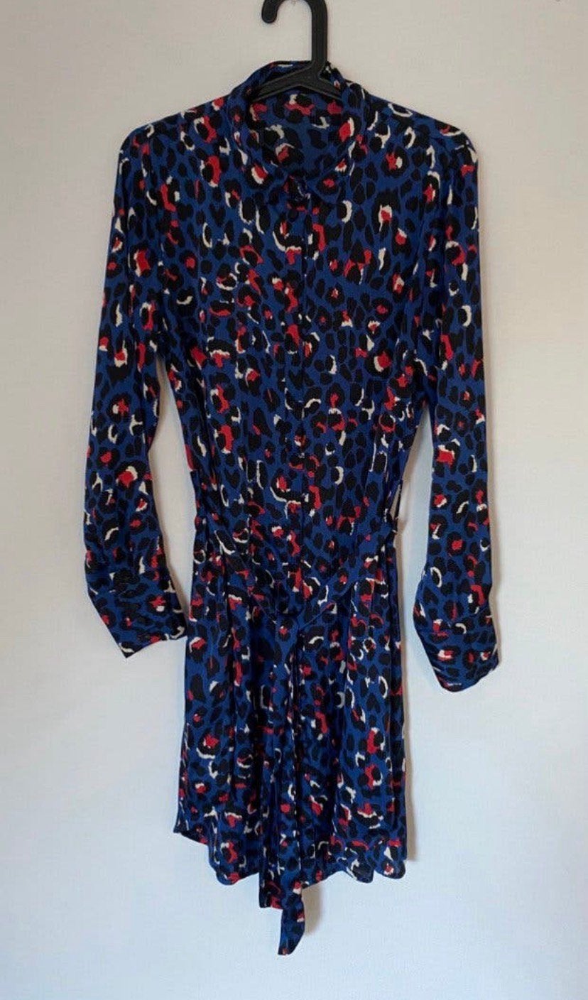 Dames zomer jurk, maat L / lofty manner, Blauw, Maat 42/44 (L), Ophalen of Verzenden, Zo goed als nieuw