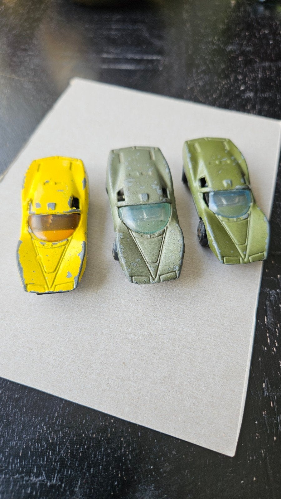 Vintage auto's - Set van 3, Ophalen of Verzenden, Gebruikt
