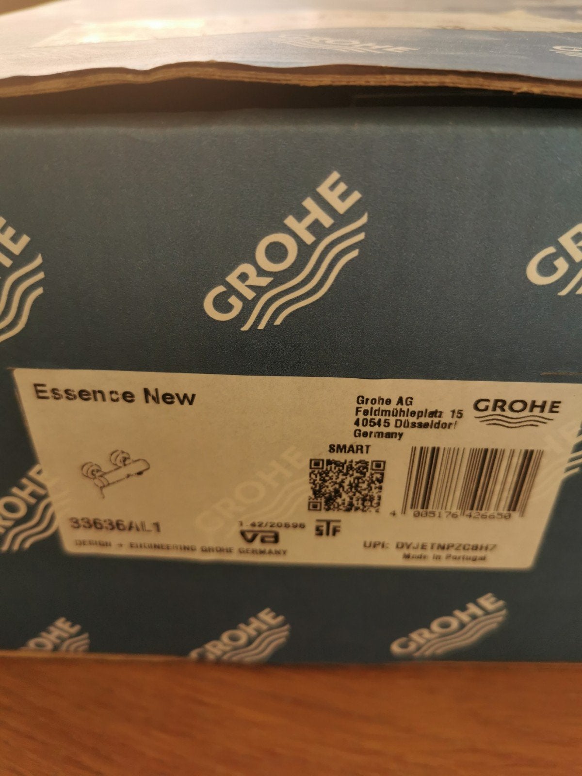 Grohe Essence New Badkraan Hard Graphite, Ophalen, Nieuw, Kraan