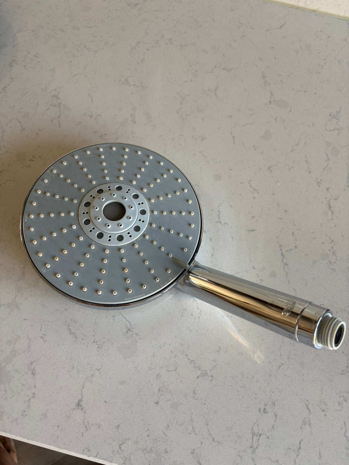 Grohe regendouche kop, Ophalen, Zo goed als nieuw, Zwart