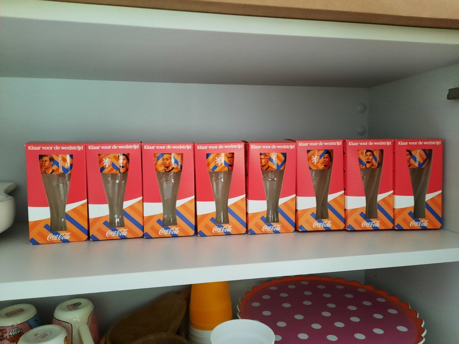 Coca cola wk glazen, Ophalen of Verzenden, Zo goed als nieuw, Frisdrankglas