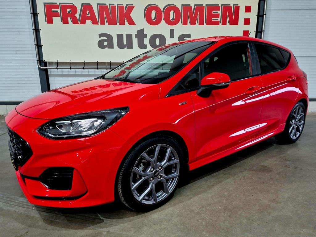 Ford Fiesta 1.0 EcoBoost Hybrid 125PK ST-Line + OH historie|, Auto's, Ford, Voorwielaandrijving, Gebruikt, 49 €/maand, Bedrijf