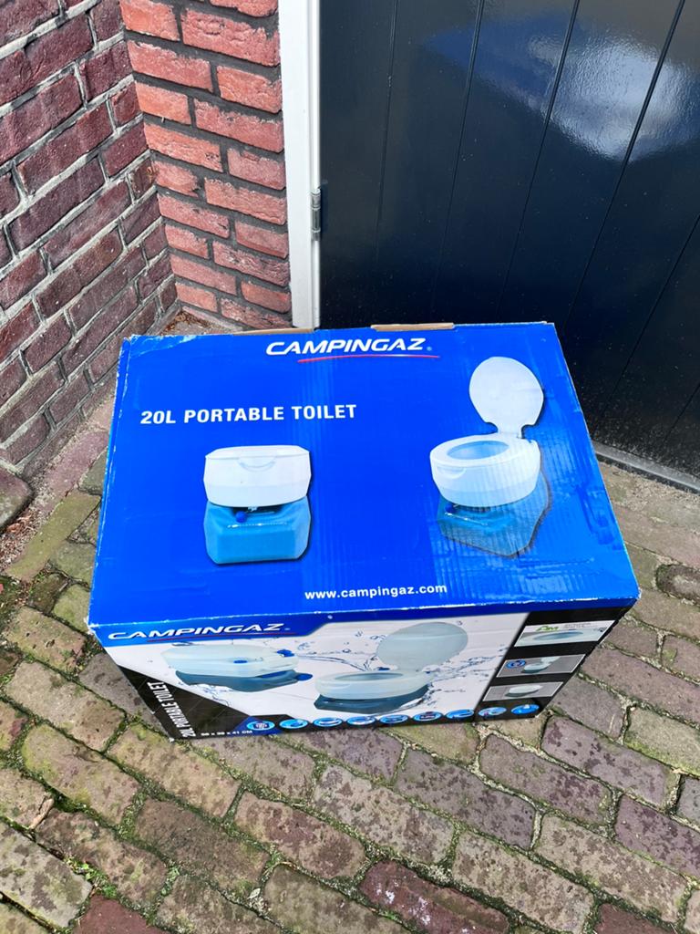 Campingaz portable toilet 20 l, Ophalen