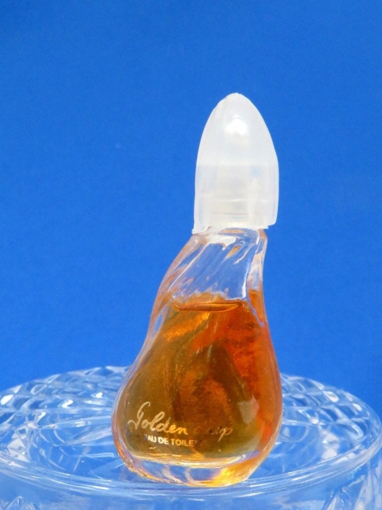 Mini - REICHENBACH - Golden Drop - 3,5ml - edt - 5cm, Ophalen of Verzenden, Gebruikt, Miniatuur, Gevuld