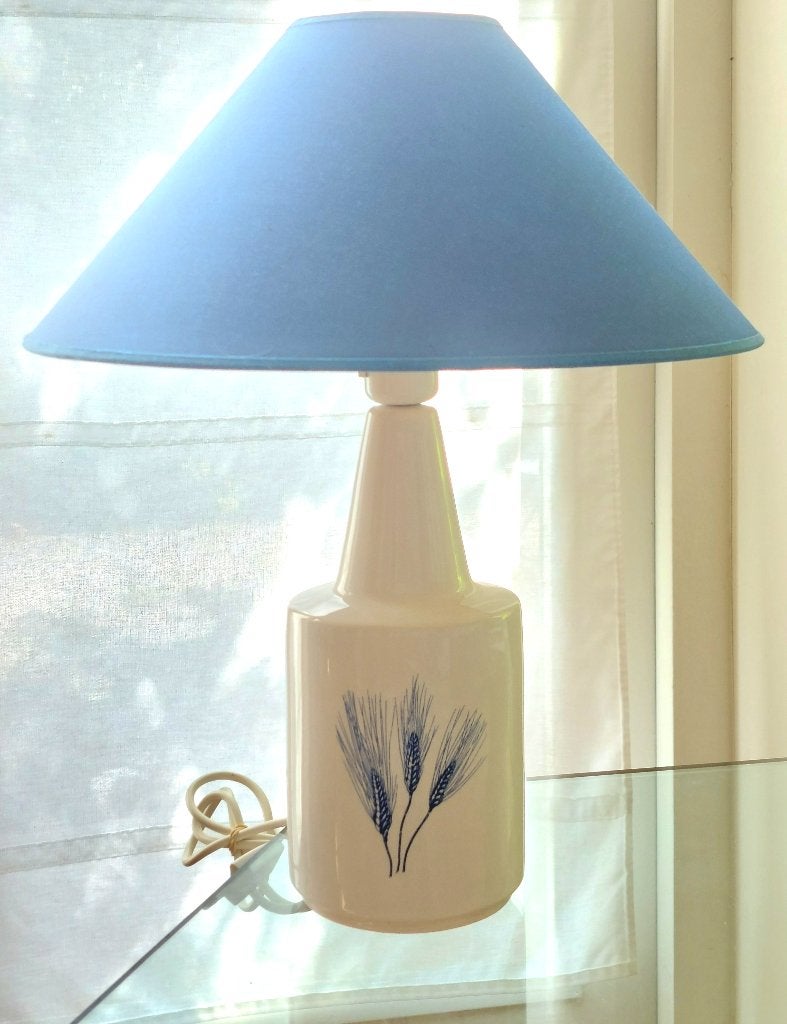 Søholm lamp- Deens design - Einar Johansen, jaren 60 vintage, Huis en Inrichting, Met schakelaar, Vintage, Keramiek, 45 cm