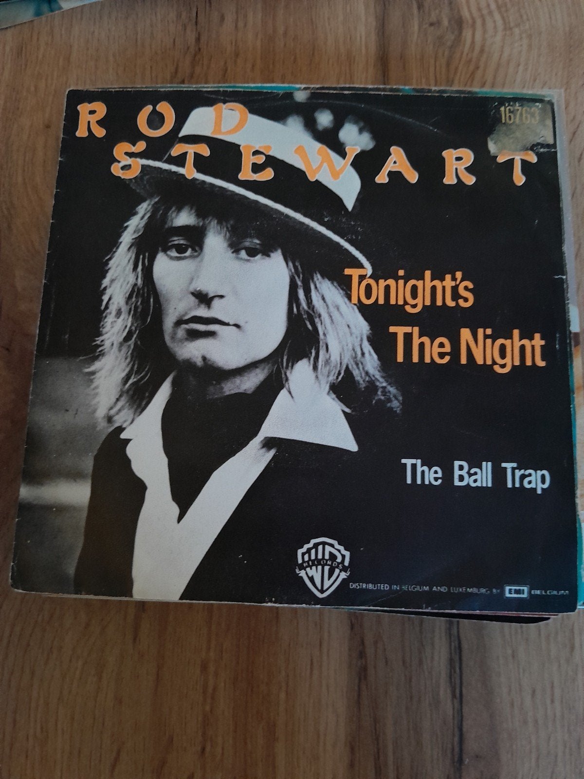 rod stewart 7inch tonight, s  the night, Ophalen of Verzenden, Zo goed als nieuw, Pop