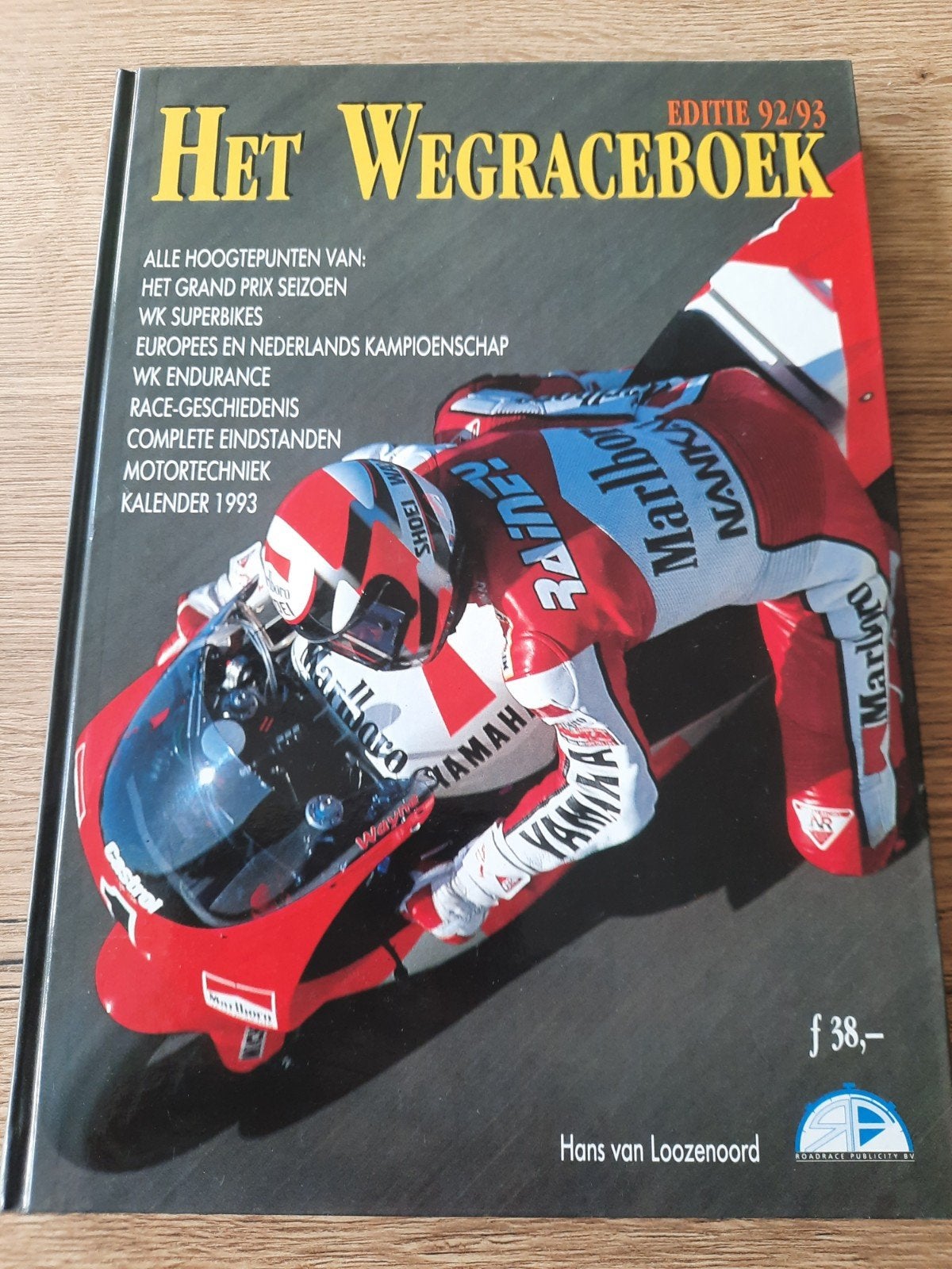 Het Wegraceboek Editie 92/93 - Marlboro Yamaha, Verzenden, Gelezen, Hans van Loozenoord, Algemeen