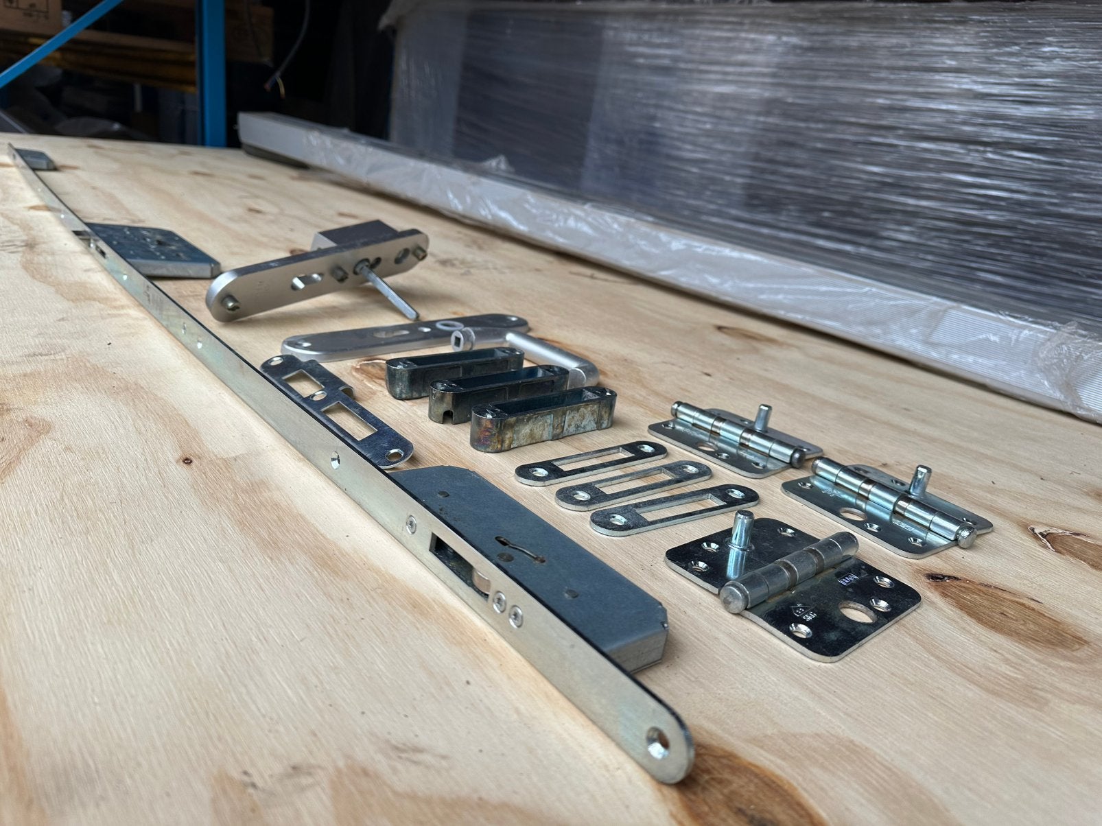 3-punts sluiting slot – complete set (170 cm), Ophalen, Overige materialen, Slot