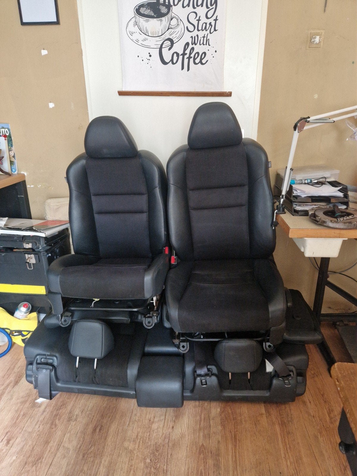 te koop stoelen en achterbank honda accord 2005, Auto-onderdelen, Ophalen, Honda