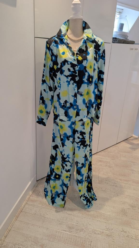 Loavies Blouse en Broek Set - Nieuw met kaartjes, Maat 38/40 (M), Blauw, Nieuw, Ophalen of Verzenden