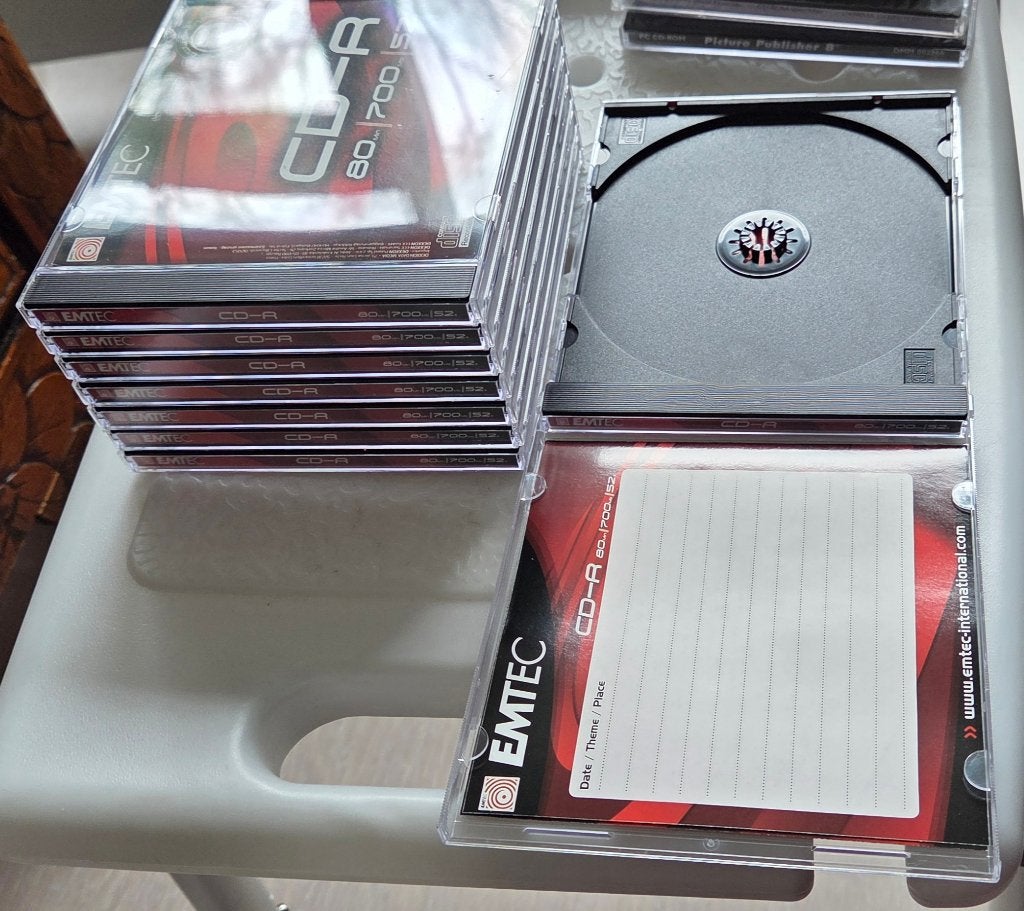 Nieuw, 10 lege cd/dvd hoezen / cases, Ophalen of Verzenden, Nieuw