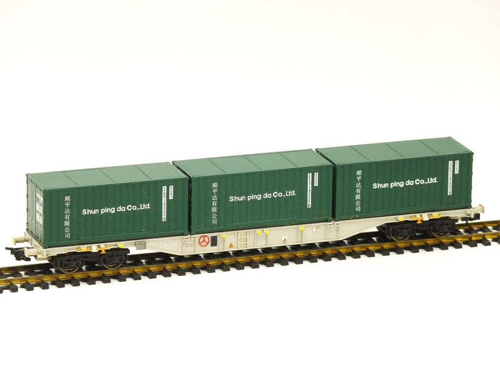 Roco Containerwagon 67825, Gebruikt, Gelijkstroom, Verzenden, Wagon