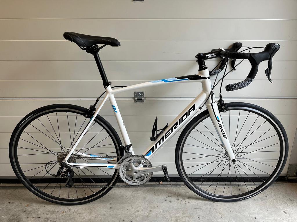 MERIDA racefiets maat M/L (54), Fietsen en Brommers, Fietsen | Racefietsen, Gebruikt, Overige merken, Meer dan 20 versnellingen