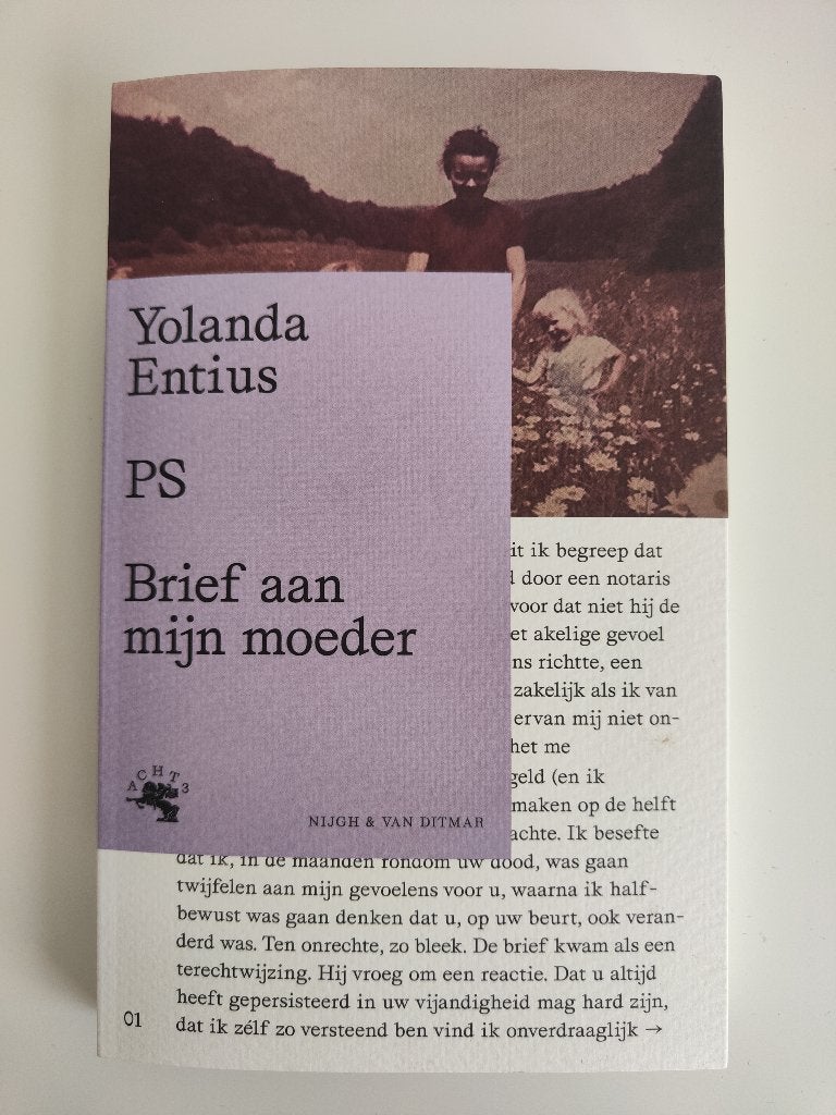 Yolanda Entius - PS Brief aan mijn moeder, Ophalen of Verzenden, Zo goed als nieuw, Yolanda Entius, Nederland