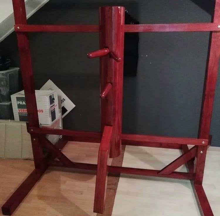 Wing Chun Houten Dummy (Mook Yan Jong), Ophalen, Gebruikt, Kung-Fu, Vechtsportmateriaal