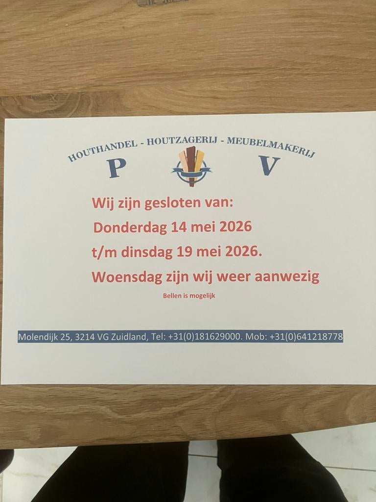 Wastafel blad wc blad op maat mogelijk zie foto, Ophalen, Zo goed als nieuw