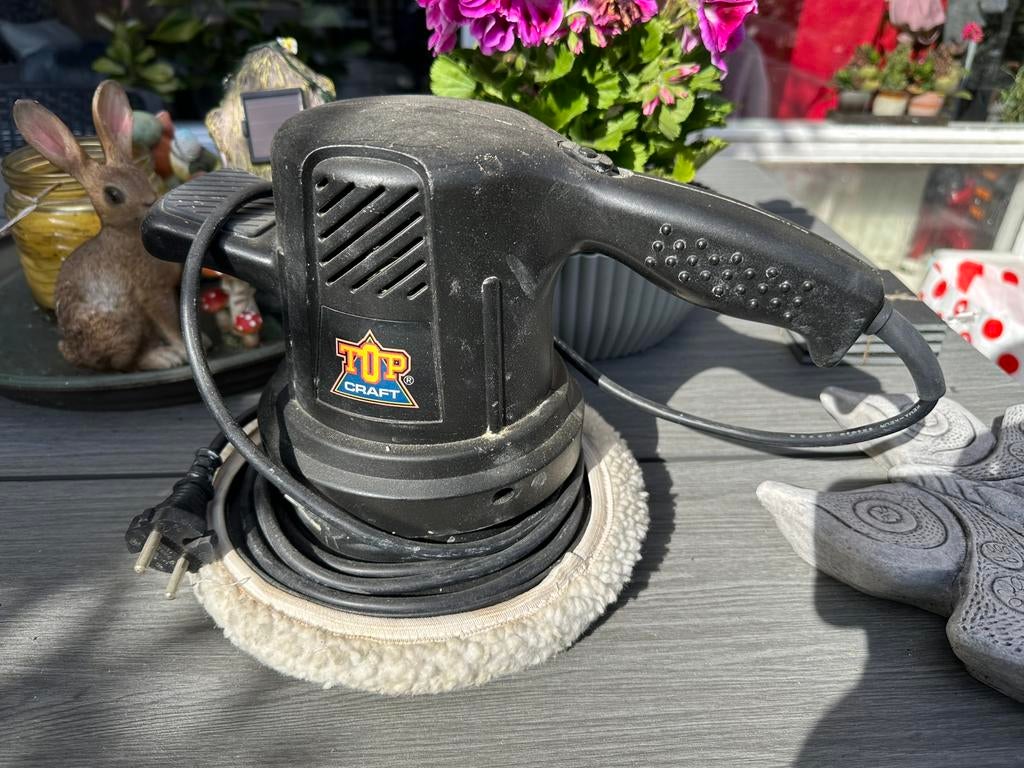 elektrische poets-/polijstmachine, Doe-het-zelf en Verbouw, Ophalen, Zo goed als nieuw, Minder dan 600 watt, Vlakschuurmachine