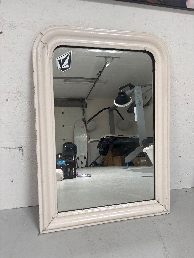 Oude Franse spiegel, hout, Antiek en Kunst, Ophalen