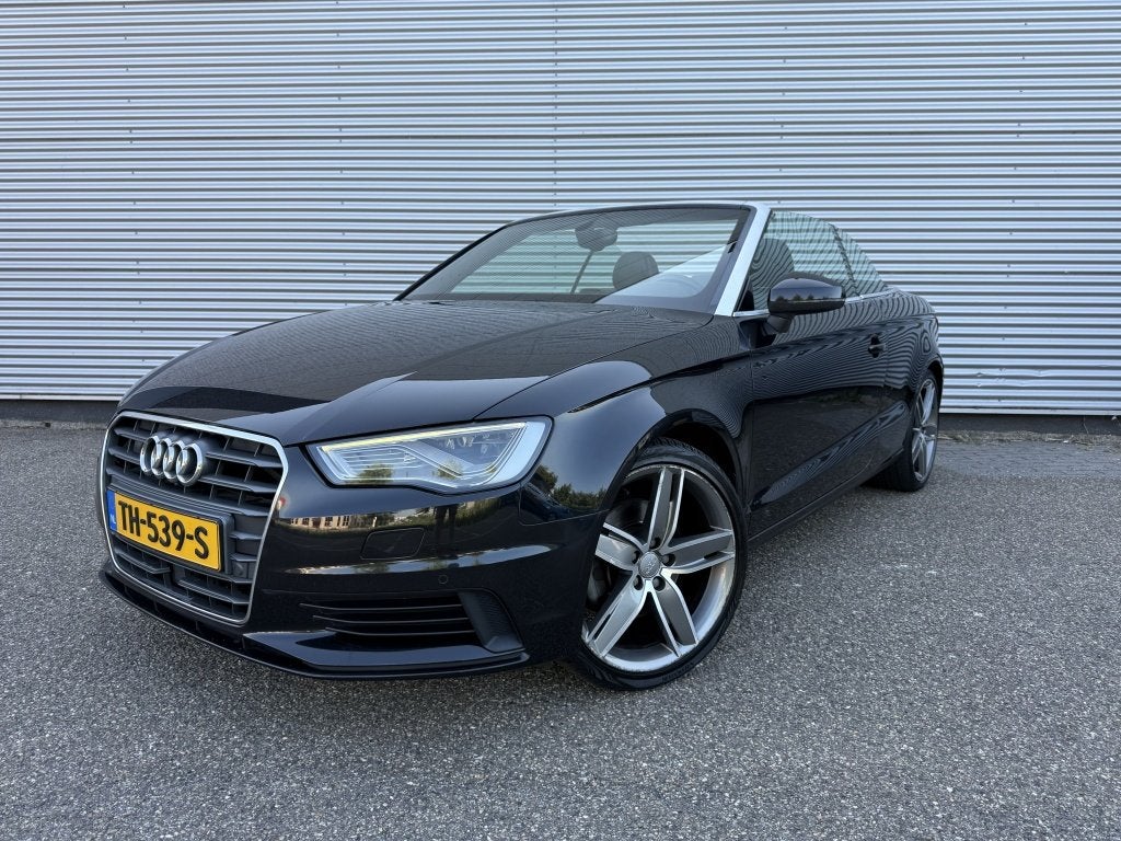 Audi A3 Cabriolet 1.8 TFSI Ambit. PL S Automaat B&O Keyless, Gebruikt, 4 cilinders, 4 stoelen, Zwart
