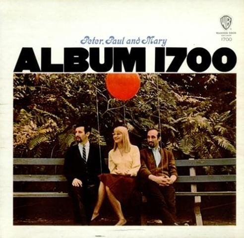 Peter, paul & mary ‎ album 1700 lp, LP, Gebruikt, Ophalen of Verzenden, Beschermende buitenhoes
