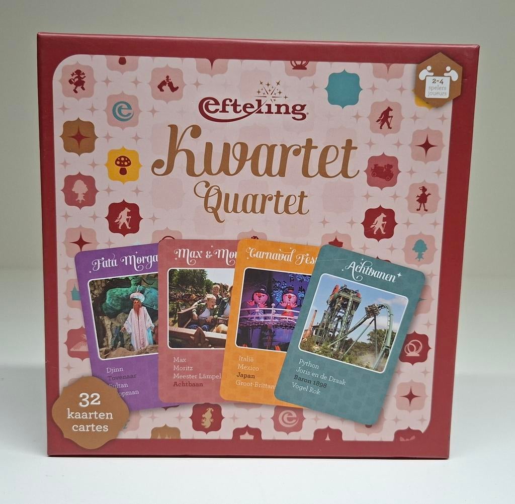 Efteling kwartet., Verzamelen, Efteling, Ophalen of Verzenden, Zo goed als nieuw, Overige typen
