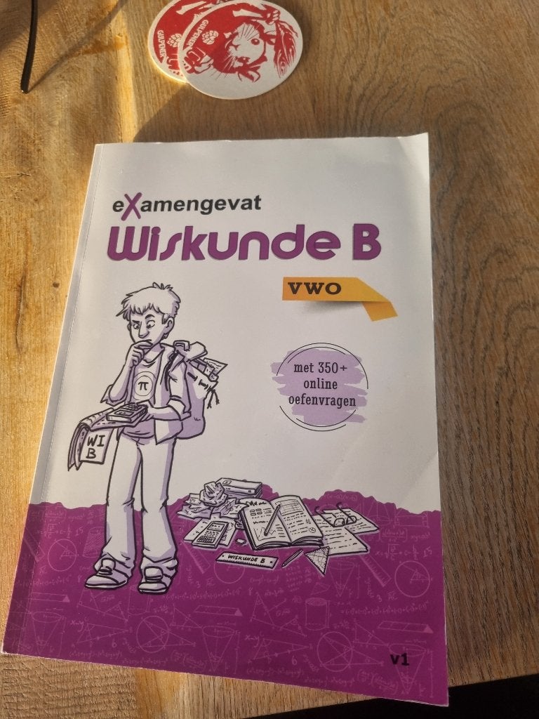 Examengevat wiskunde b, Boeken, VWO, Diverse auteurs, Ophalen of Verzenden, Zo goed als nieuw