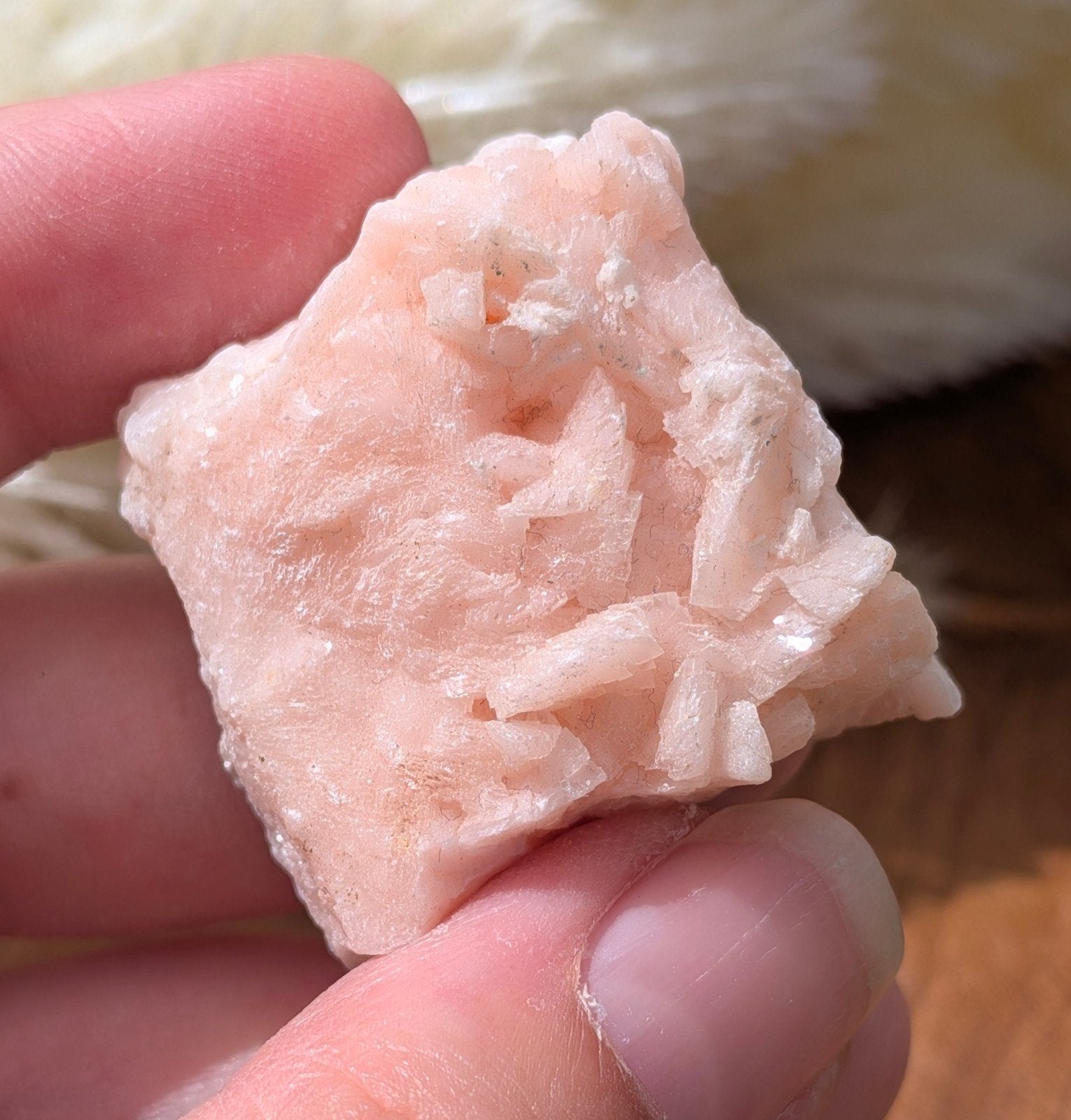 Heulandiet, Verzamelen, Mineralen en Fossielen, Ophalen of Verzenden
